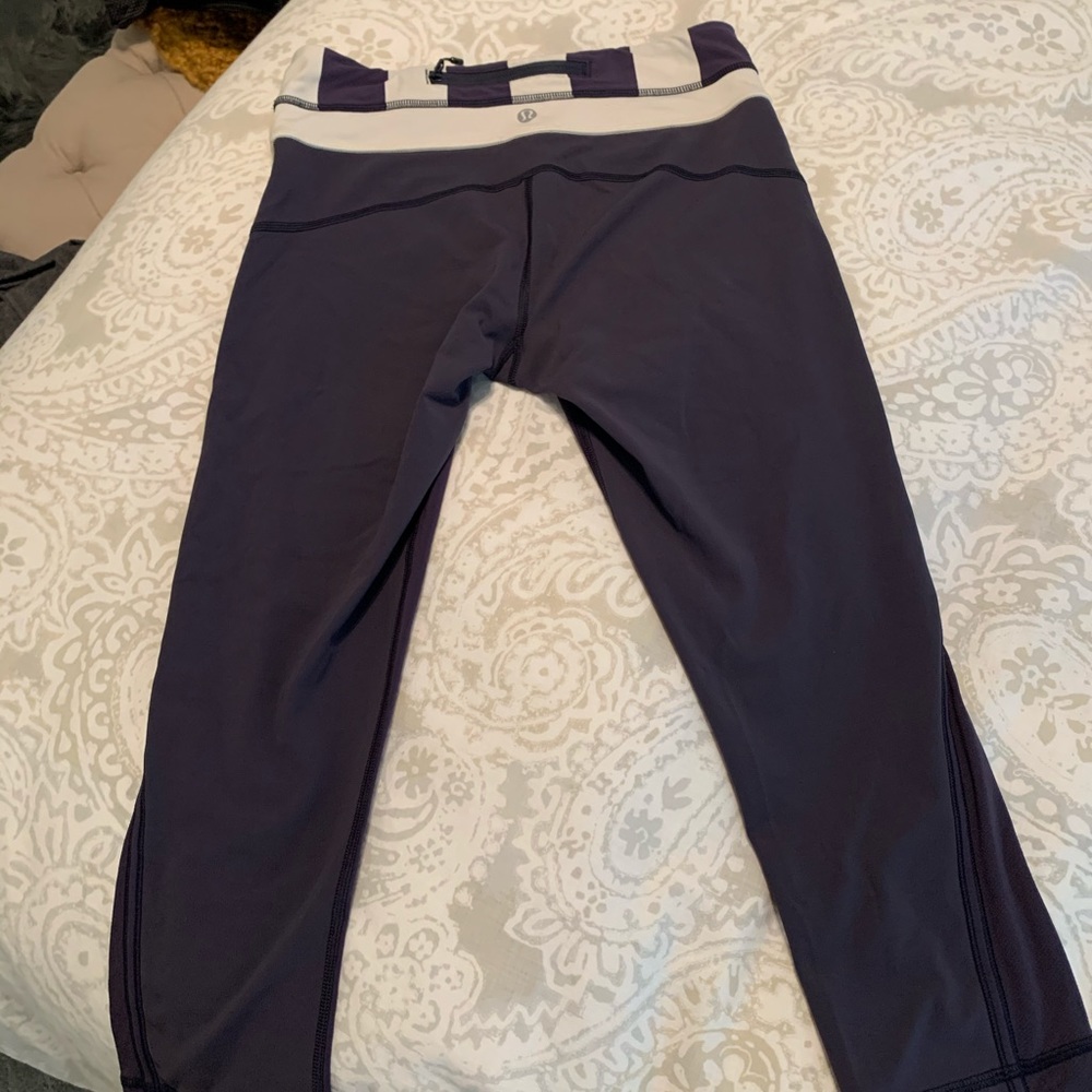 Lulu lemon cropped wunder under.